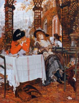 詹姆斯 蒂索 A Luncheon 詹姆斯 蒂索 A Luncheon